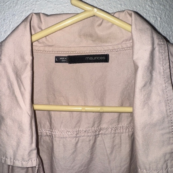 Maurices blush pink Blazer Relaxed Fit Notched Lapel - Picture 2 of 4